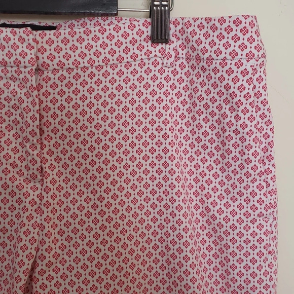 Cynthia Rowley Pink & White Medallion Print Pants - Picture 6 of 16